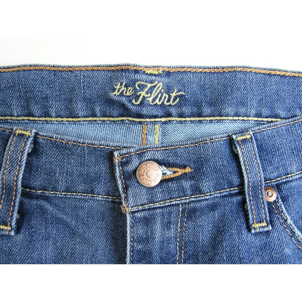 Old Navy Jeans The Flirt Boot Cut Mid Rise Women's Size 10 Inseam 33